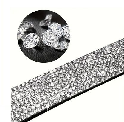 DIVA halsband reflecterend | Zwart