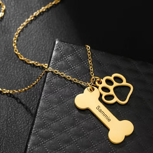 Hondenbotje met Naam | Ketting