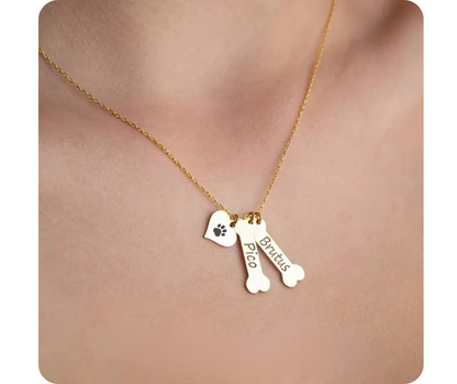 Hondenbotjes met Hartje | Ketting