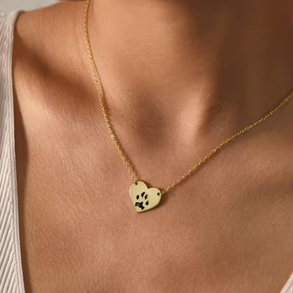 PawPrint ketting | Hartje