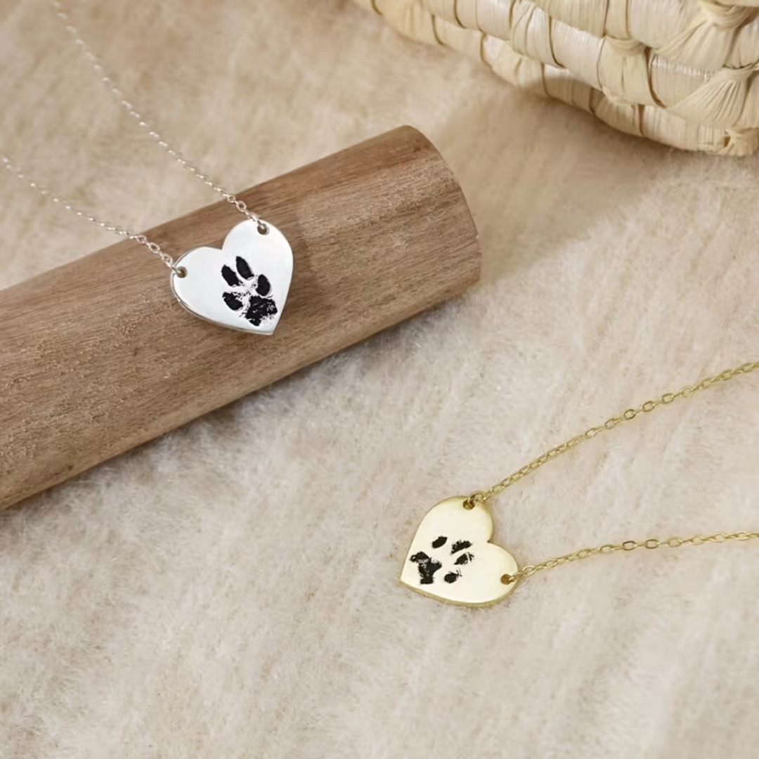 PawPrint ketting | Hartje