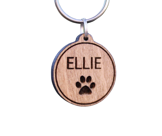 Dogtag wooden coin