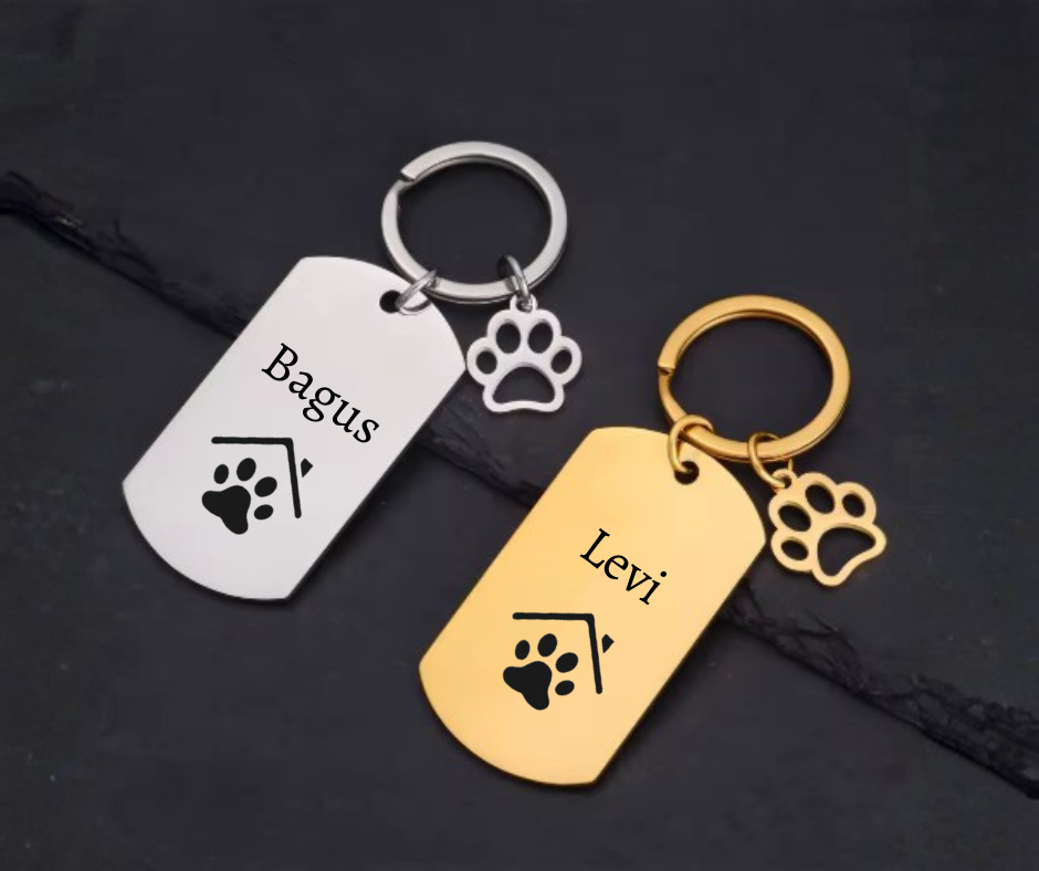 Hondenpenning met huisje