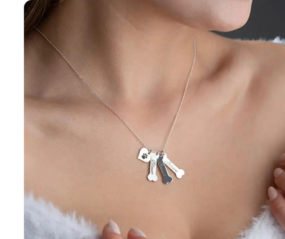 Hondenbotjes met Hartje | Ketting