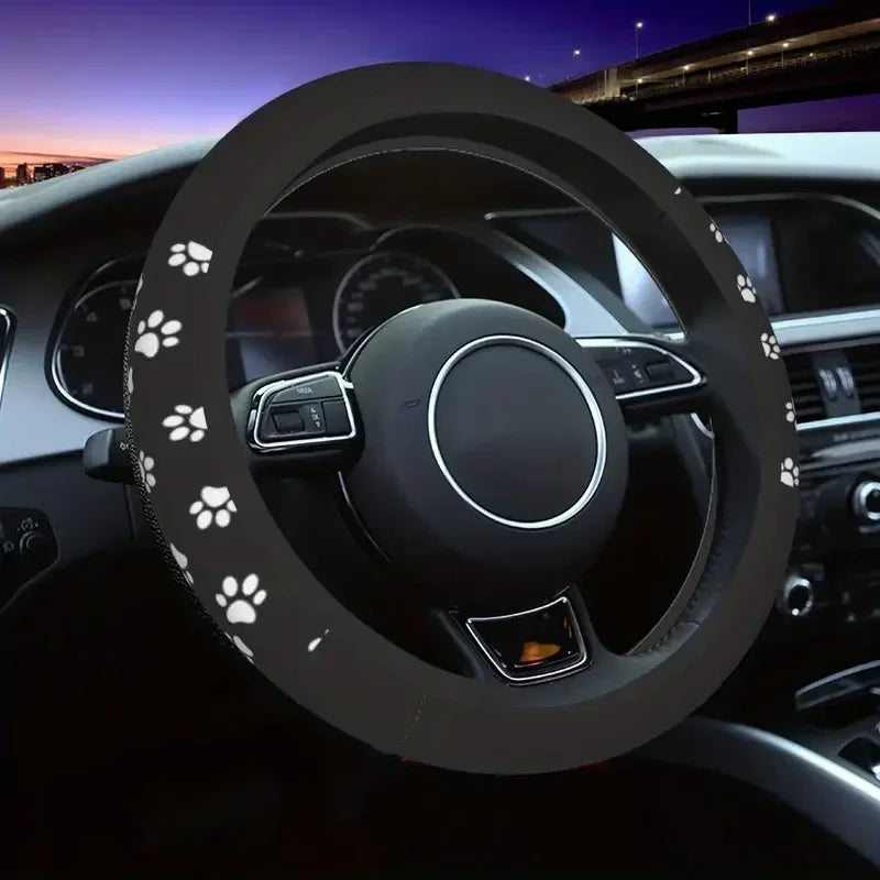 PawGrip steering wheel cover