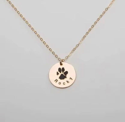 PawPrint necklace