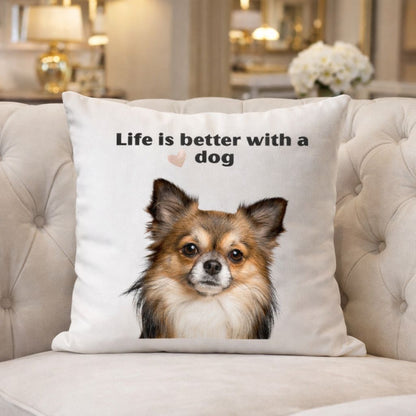 Kussen - Life is better with a Dog 🩷