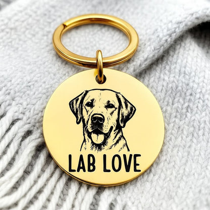 Sleutelhanger - Hondenras 'LOVE'
