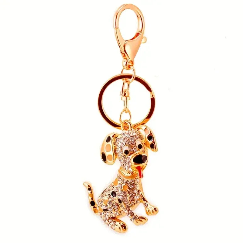 BlingPup Dalmatian Keychain