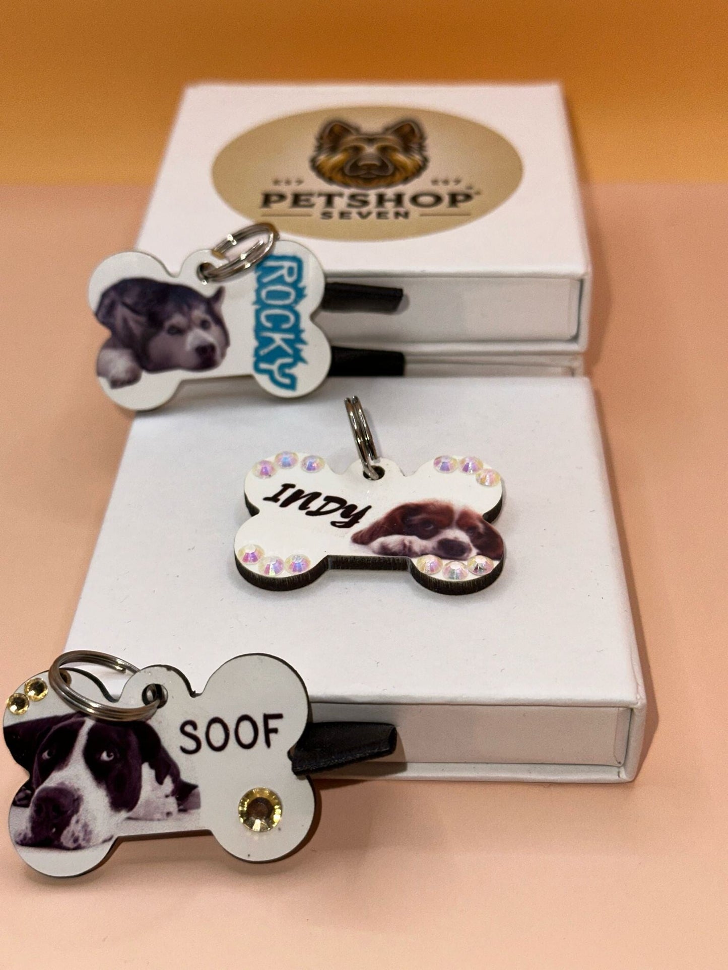 Bone with photo