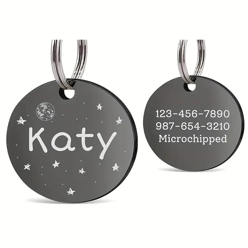 Dog tag with special engravings