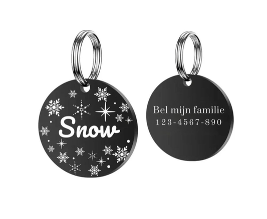 Dog tag with special engravings