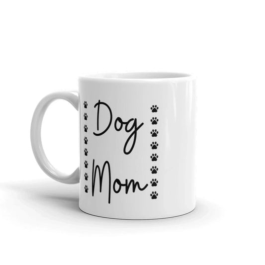 Dog Mom Pawprint Cup