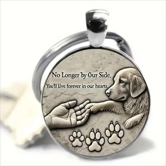 Herdenkingssleutelhanger Hond