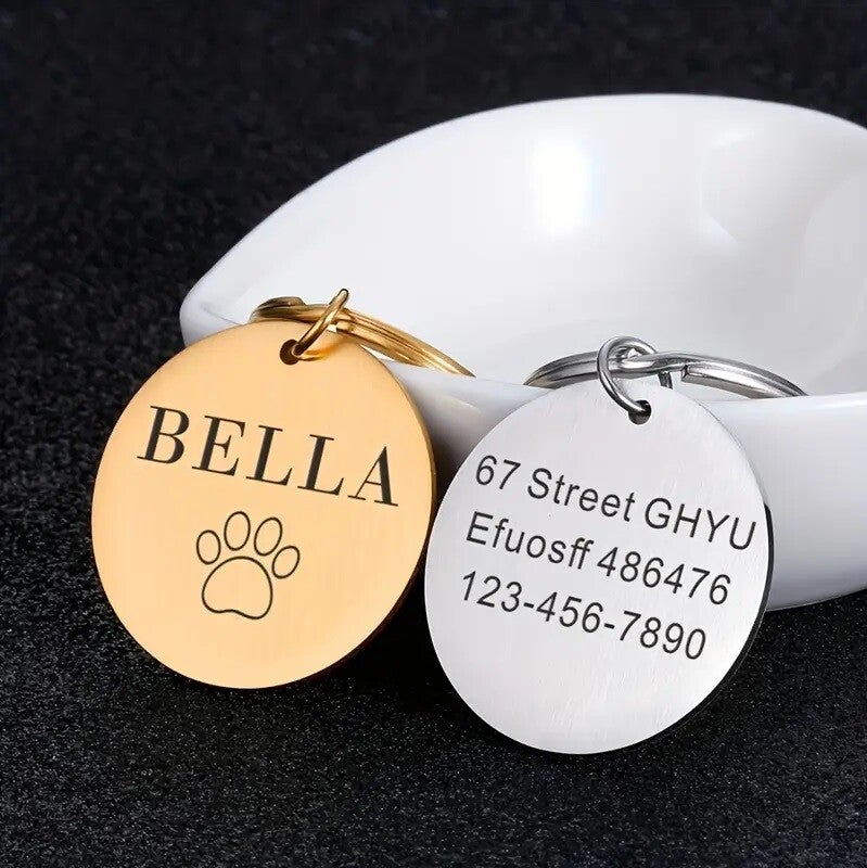 Dog tag Pawprint