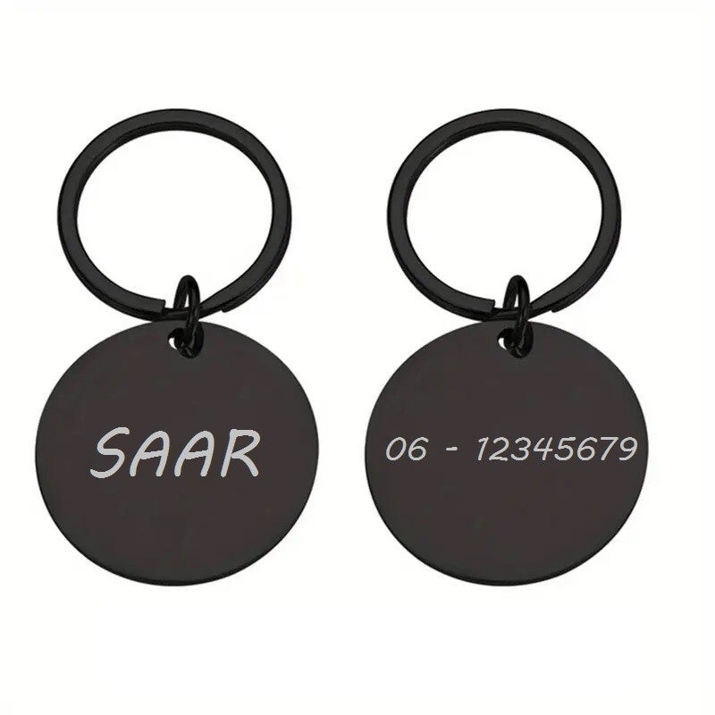 Dogtag coin black