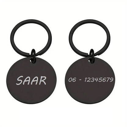 Dogtag coin black