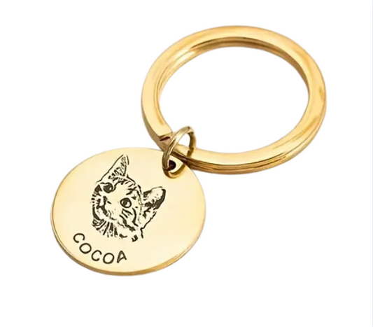 Keyring - PawPrint Classic